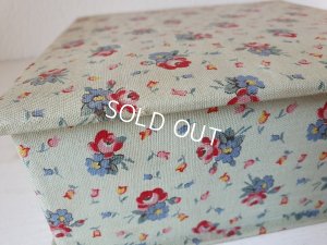 画像13: 小花柄カルトナージュボックス