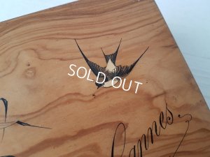 画像4: クッション付き小鳥柄モシュリンヌボックス