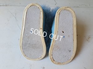 画像11: アンティークブルーベビーシューズ