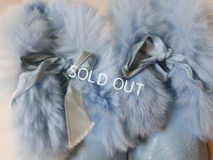 画像2: アンティークブルーベビーシューズ