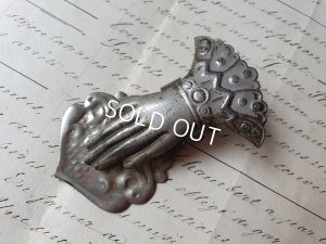 画像9: アンティークハンド型クリップ