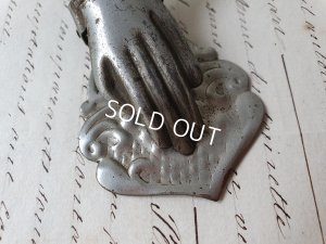 画像3: アンティークハンド型クリップ