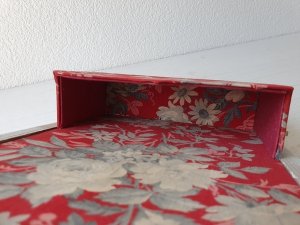 画像9: 小鳥柄カルトナージュレターホルダー