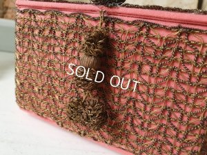 画像7: 花柄刺繍カルトナージュボックス