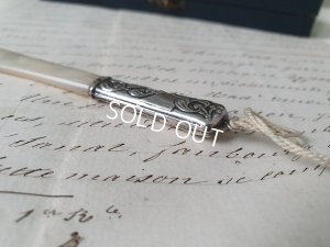 画像10: アールヌーボーヤドリギ柄レターオープナー