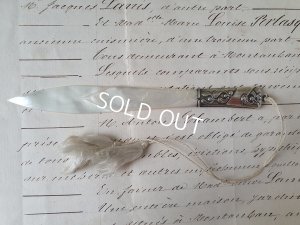 画像2: アールヌーボーヤドリギ柄レターオープナー