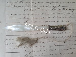 画像3: アールヌーボーヤドリギ柄レターオープナー