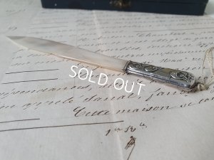 画像9: アールヌーボーヤドリギ柄レターオープナー