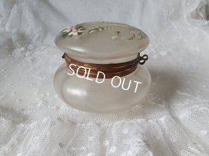 画像4: アンティーク花柄パウダージャー