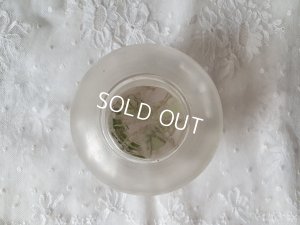 画像7: アンティーク花柄パウダージャー