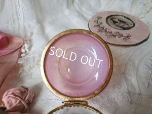 画像10: アンティークオパリンガラスパウダージャー