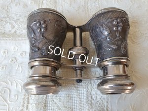 画像3: アンティーク小鳥レリーフ双眼鏡