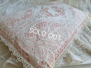 画像9: アンティークレースエンジェルクッション