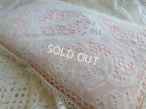 画像10: アンティークレースエンジェルクッション