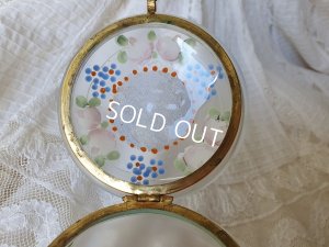 画像11: アンティークローズ柄パウダージャー