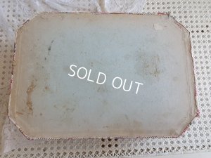 画像16: アンティークリボンと花かご柄カルトナージュボックス