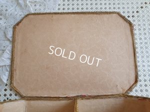 画像13: アンティークリボンと花かご柄カルトナージュボックス