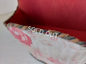 画像9: アンティークカルトナージュローズ柄ケース