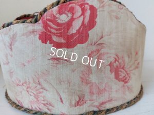 画像2: アンティークカルトナージュローズ柄ケース