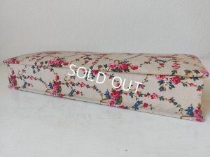 画像6: アンティーク花かご柄カルトナージュボックス