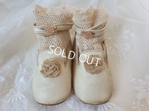 画像2: アンティークベビーシューズ