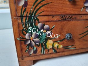 画像8: モシュリンヌすみれとミモザ柄ドロワー