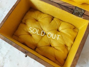 画像5: モシュリンヌすみれとミモザ柄クッション付きボックス