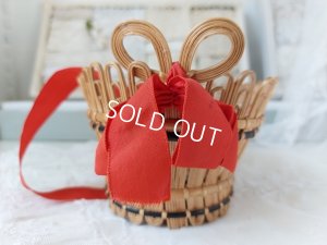 画像9: フレンチファブリック装飾バスケット