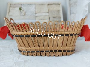 画像8: フレンチファブリック装飾バスケット