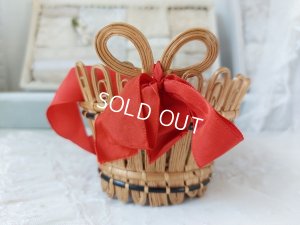 画像10: フレンチファブリック装飾バスケット