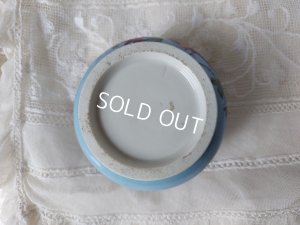 画像12: アンティーク陶器小鳥柄パウダージャー