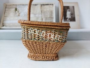 画像6: アンティークローズパニエ