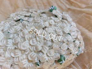 画像4: アンティーク布花ハット