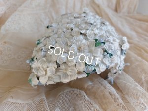 画像7: アンティーク布花ハット