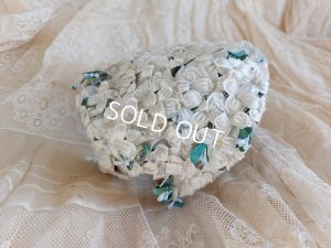 画像8: アンティーク布花ハット