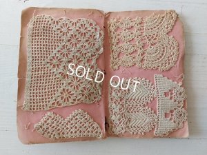 画像2: アンティーククロッシェ編み刺繍サンプラー