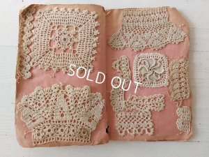 画像4: アンティーククロッシェ編み刺繍サンプラー