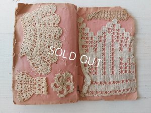 画像6: アンティーククロッシェ編み刺繍サンプラー