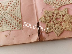 画像12: アンティーククロッシェ編み刺繍サンプラー
