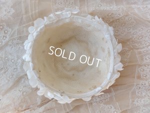 画像11: アンティーク布花ハット