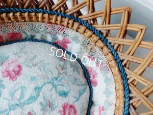 画像12: フレンチファブリック装飾バスケット