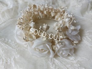 画像4: アンティークすずらんとローズの花冠