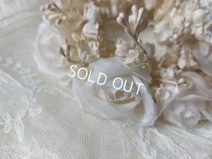 画像5: アンティークすずらんとローズの花冠