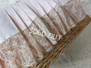 画像9: アンティークレース装飾バスケット