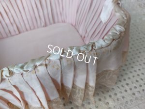 画像11: アンティークレース装飾バスケット