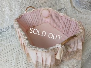 画像17: アンティークレース装飾バスケット