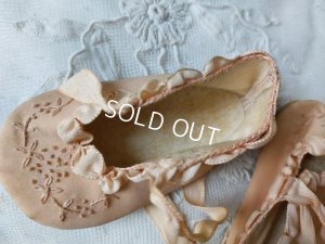 画像13: アンティークリボン装飾ベビーシューズ