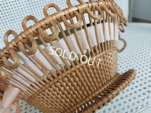 画像7: クッション付きリボン装飾バスケット