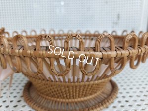 画像8: クッション付きリボン装飾バスケット