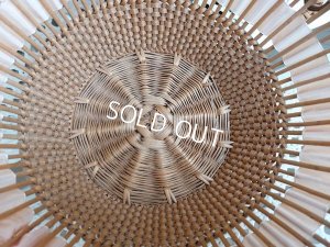 画像14: クッション付きリボン装飾バスケット